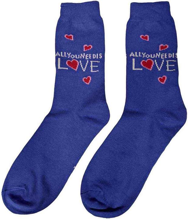 Actual product image The Beatles Unisex Adult All You Need Is Love Socks (40.5 - 45.5)