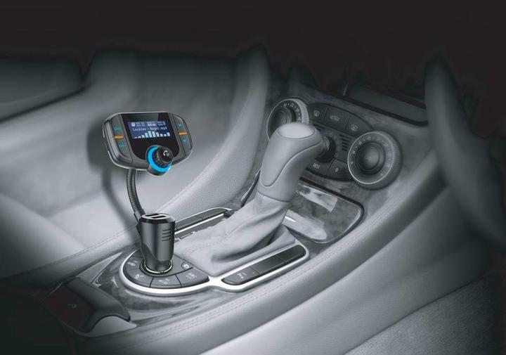 Actual product image Renkforce Bluetooth FM Transmitter with Display