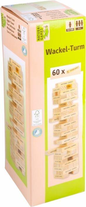 Actual product image Natural games Wobble Tower (German)