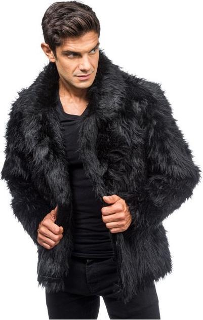 Produktbild Chaks Jacke - Kunstfell: Schwarz (L)