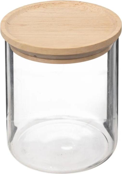 Immagine prodotto 5Five Set di barattoli di vetro con coperchio in legno - confezione da 3 pezzi (0.35 l)