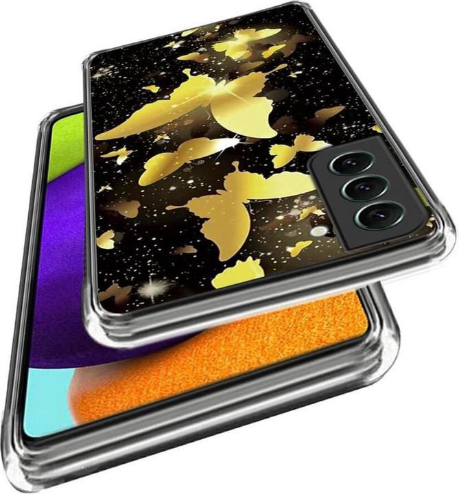 Actual product image Cover-Discount Cover mobile phone case IMD butterfly gold (Samsung Galaxy S24)