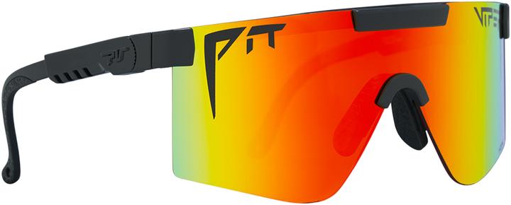 Pit Viper The Exec Original Polarized Rainbow Wide (Schwarz, Schwarz)
