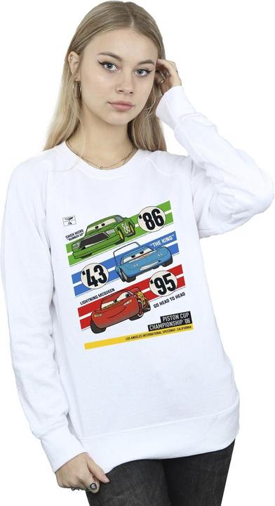Actual product image Disney Womens/Ladies Cars Piston Cup Champions Sweatshirt (L)