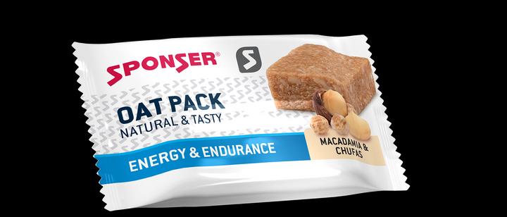 Actual product image Sponser Oat Pack (Macadamia nut, Chufas, 1 pcs., 60 g)