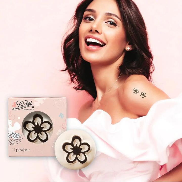 Image du produit Ladot S pierre de tatouage temporaire - Fleur 6 pétales