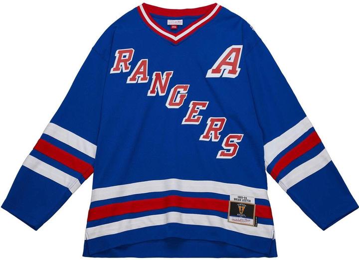 Mitchell & Ness M&N Blue Line Brian Leetch New York Rangers Jersey - M (M)