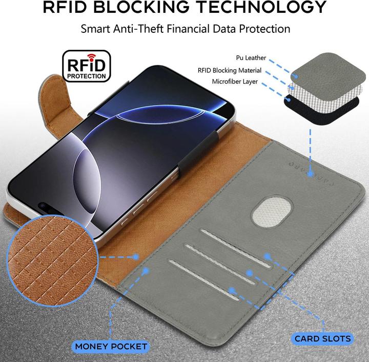Produktbild Cadorabo Hülle für Samsung Galaxy J7 PLUS / C8 Book Case Style (Samsung Galaxy J7 Pro)