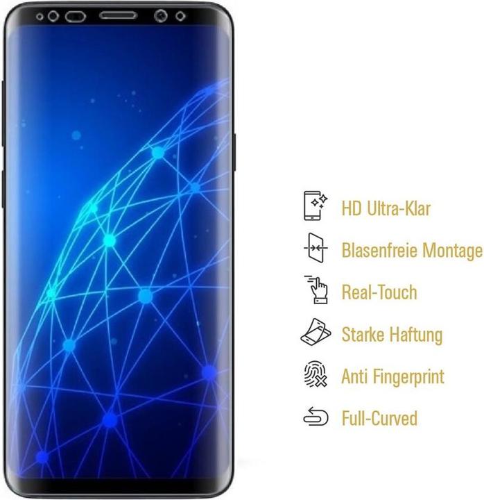 Produktbild Protectorking 6x Premium Displayschutzfolie 3D KLAR (6 Stück, Samsung Galaxy S9+)