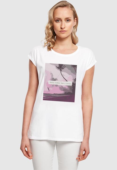 Actual product image Merchcode Ladies Summer - Every summer has a story T-Shirt - 117929 (3XL)