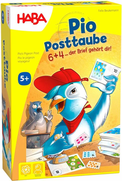 Actual product image Haba Pio post pigeon (Dutch, English)