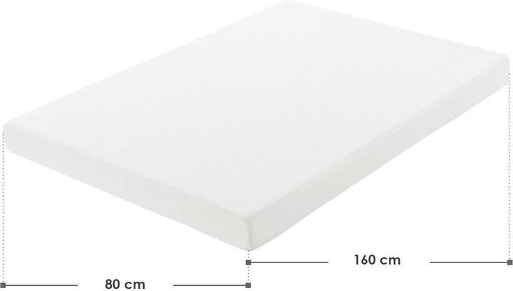 Actual product image Juskys Kaltschaummatratze (80 x 160 cm, Foam core)