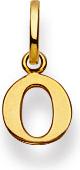 Produktbild Natsumi Schmuck Anhänger Buchstabe O Gelbgold 18K/750 (750/18 K Gelbgold)