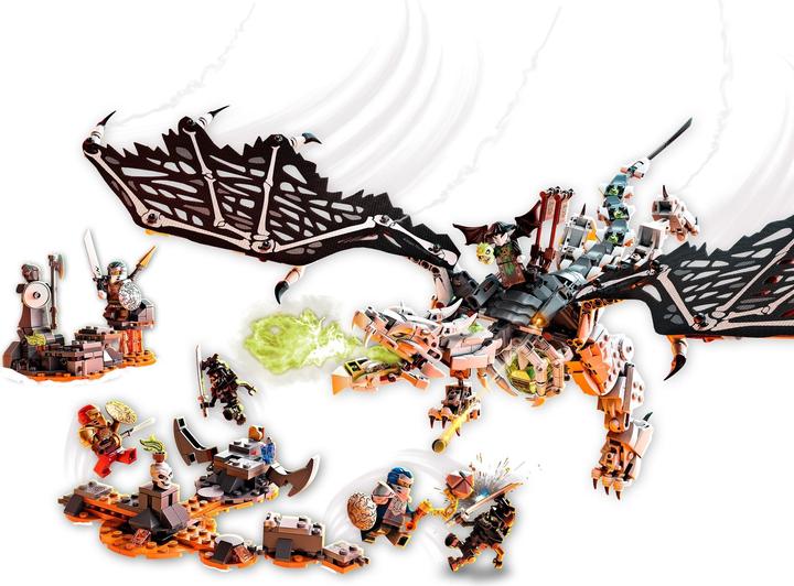 Immagine prodotto LEGO Drago dello Stregone Teschio (71721, LEGO Ninjago)