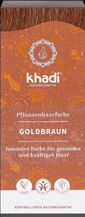 Produktbild Khadi Pflanzenhaarfarbe (Braun)