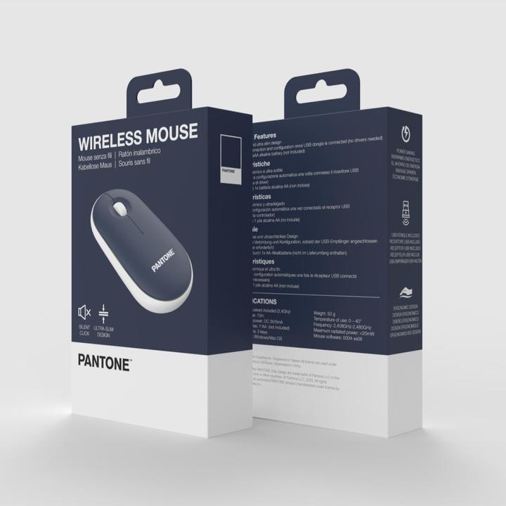 Actual product image Pantone Mouse with Dongle (Wireless)