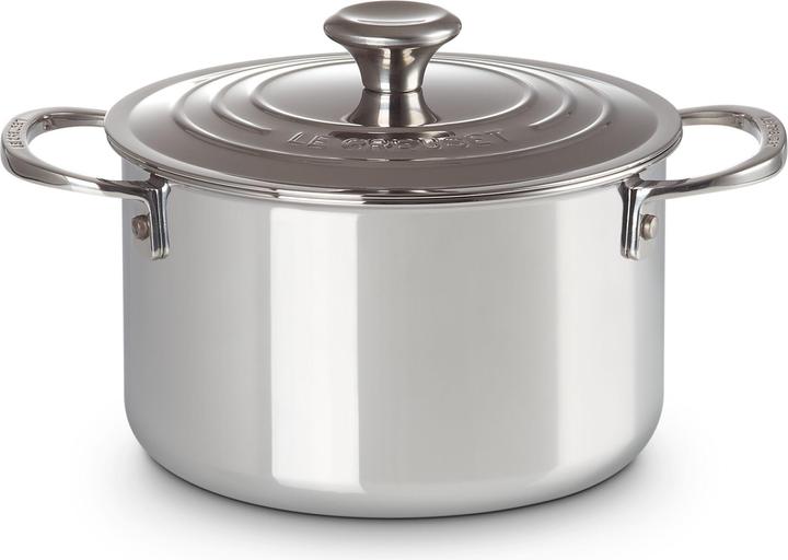 Produktbild Le Creuset Plus (18 cm, Kochtopf, Edelstahl)