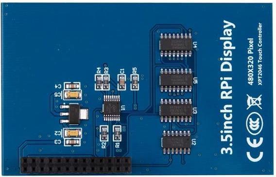 Produktbild Whadda 3.5" TOUCHSCREEN FÜR RASPBERRY PI® - 320 x 480