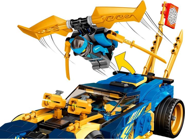 Produktbild LEGO Jays und Nyas Rennwagen EVO (71776, LEGO Ninjago)