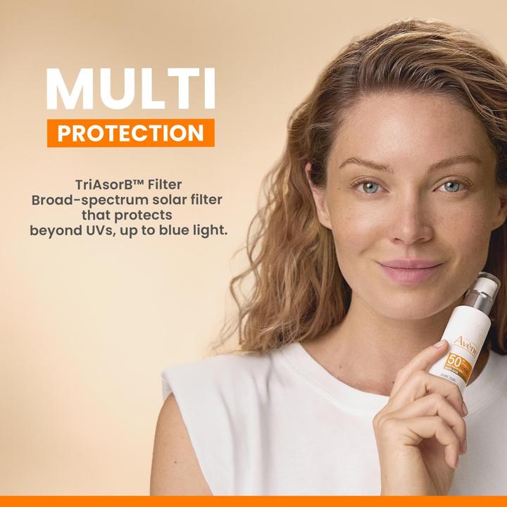 Produktbild Avène Sun Expert Anti-Aging Fluid SPF50 40ml (Sonnencreme Gesicht, SPF 50, 40 ml)