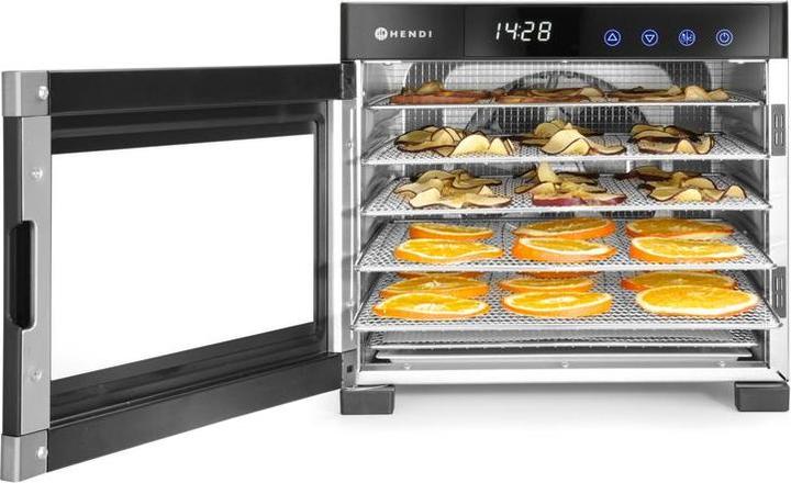 Image du produit Hendi Déshydrateur Profi Line 6 tiroirs en acier inoxydable 600W