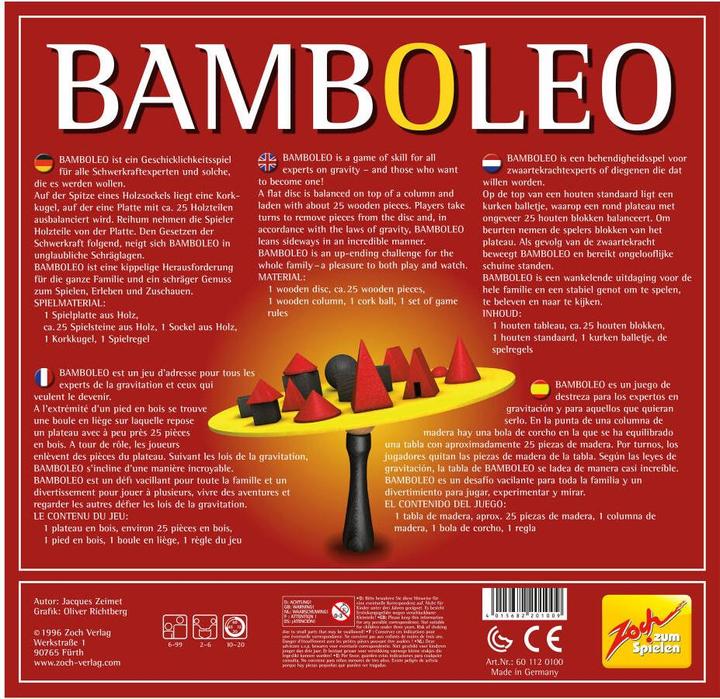 Immagine prodotto Zoch Bamboleo (Tedesco, Francese, Italiano, Inglese)