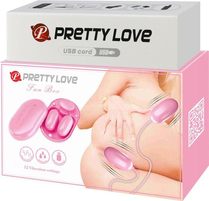 Image du produit Pretty Love Fun Box Rose Boule Vibrante