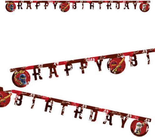 Immagine prodotto Procos Buchstabenkette Happy Birthday Lego Ninjago