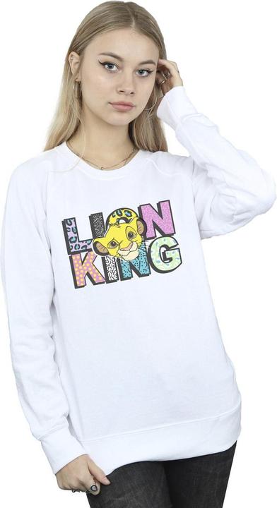 Immagine prodotto Disney The Lion King Pattern Logo Felpa Donna (L)