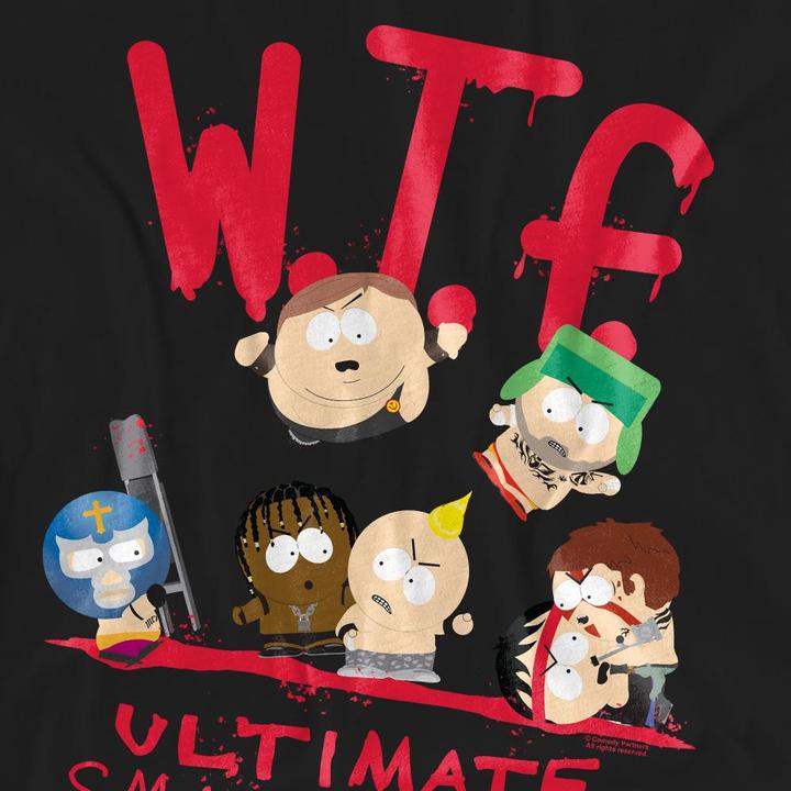 Actual product image Ubisoft Unisex Adult WTF Ultimate Smackdown T-Shirt (XXL)