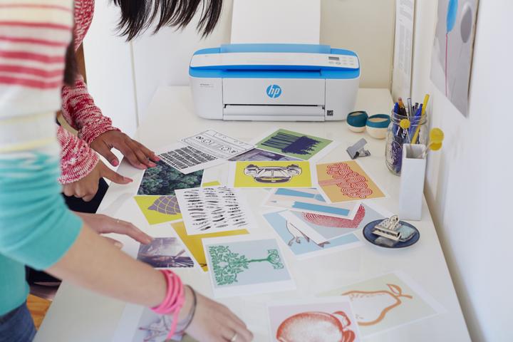 Actual product image HP Deskjet 3732 All-in-One - Multifunction printer (Colour)