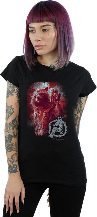 Produktbild Avengers Endgame Rocket TShirt aus gebürsteter Baumwolle (XXL)