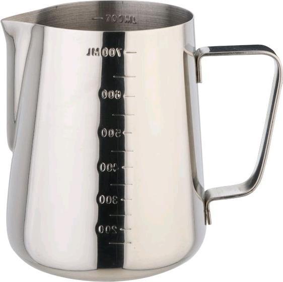 Produktbild Eva- Kochen und Haushalt Eva Milchkanne Edelstahl Rostfrei 18 10 mit skala 720 ml (0.72 l)
