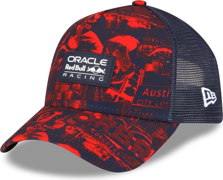 New Era A-Frame Snapback Trucker Cap Austin Red Bull Racing