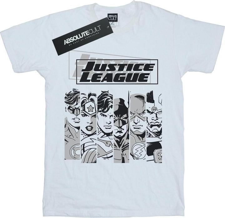 Justice League Stripes TShirt Mädchen