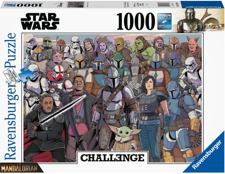 Actual product image Ravensburger Star Wars - The Mandalorian: Characters (1000 pieces) (1000 pieces)