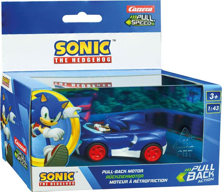 Immagine prodotto Carrera Tira indietro Car Team Sonic Racing - Sonic Speed Star