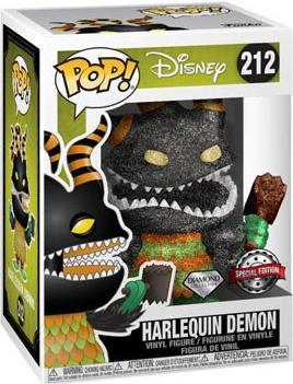 Actual product image Funko POP! Disney L'Étrange Noël de Monsieur Jack Harlequin Demon Diamond Exclusive