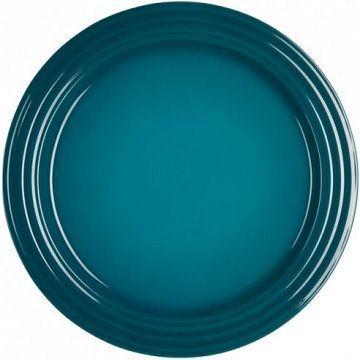 Actual product image Le Creuset Dinner Plate 27 cm Deep Teal (1 x, 27 cm)