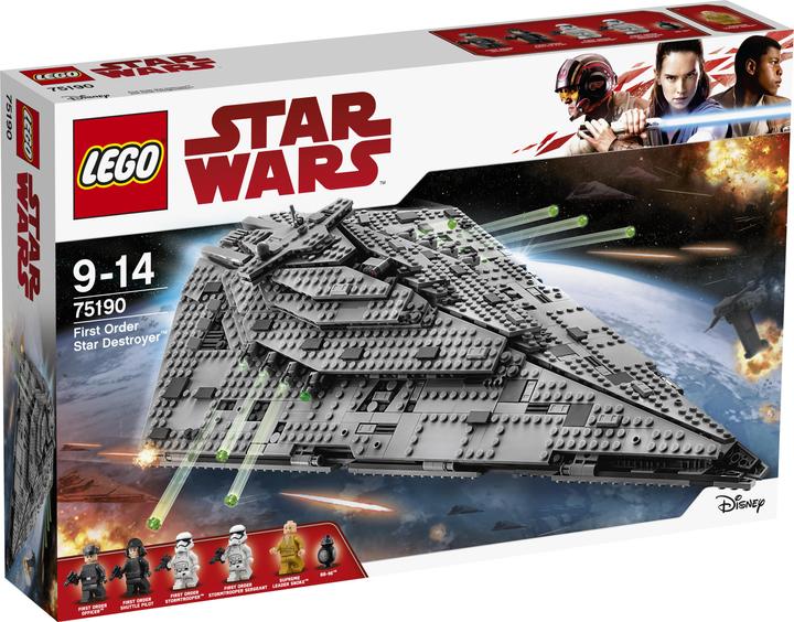 Produktbild LEGO First Order Star Destroyer (75190, LEGO Star Wars)