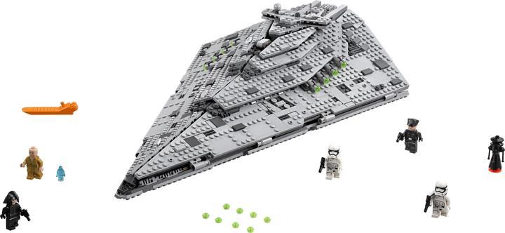 Produktbild LEGO First Order Star Destroyer (75190, LEGO Star Wars)