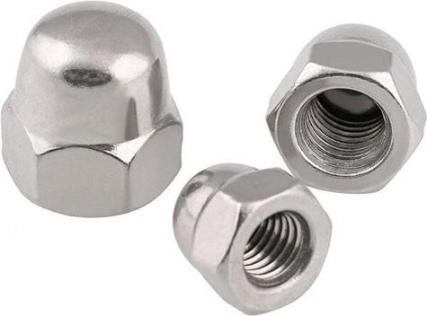 Haushalt NUT DIN1587 M8 ZN 10PCS
