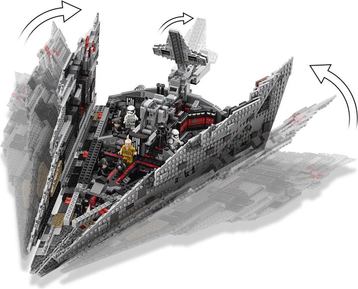 Produktbild LEGO First Order Star Destroyer (75190, LEGO Star Wars)