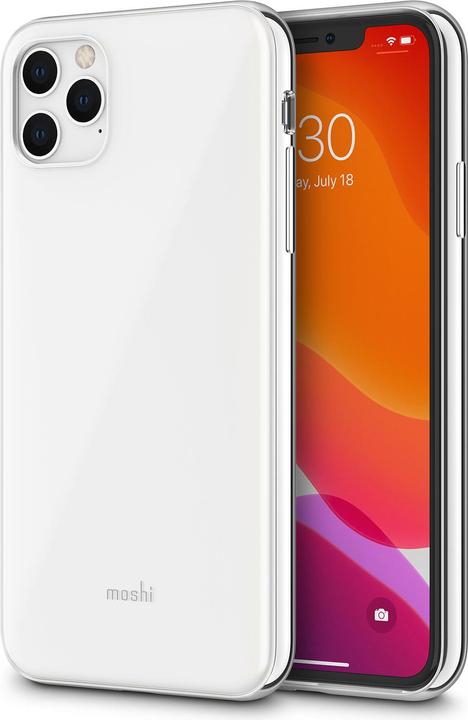 Actual product image Moshi iGlaze for iPhone 11 Pro Max - Pearl White (Apple iPhone 11 Pro Max)