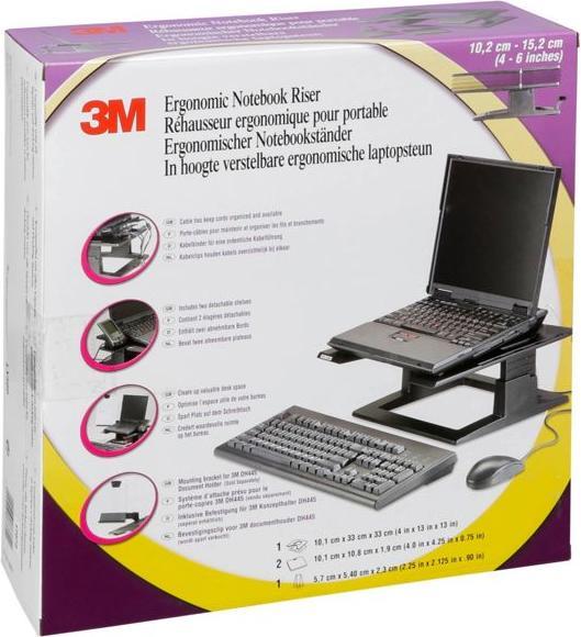 Actual product image 3M Notebook platform/stand, black