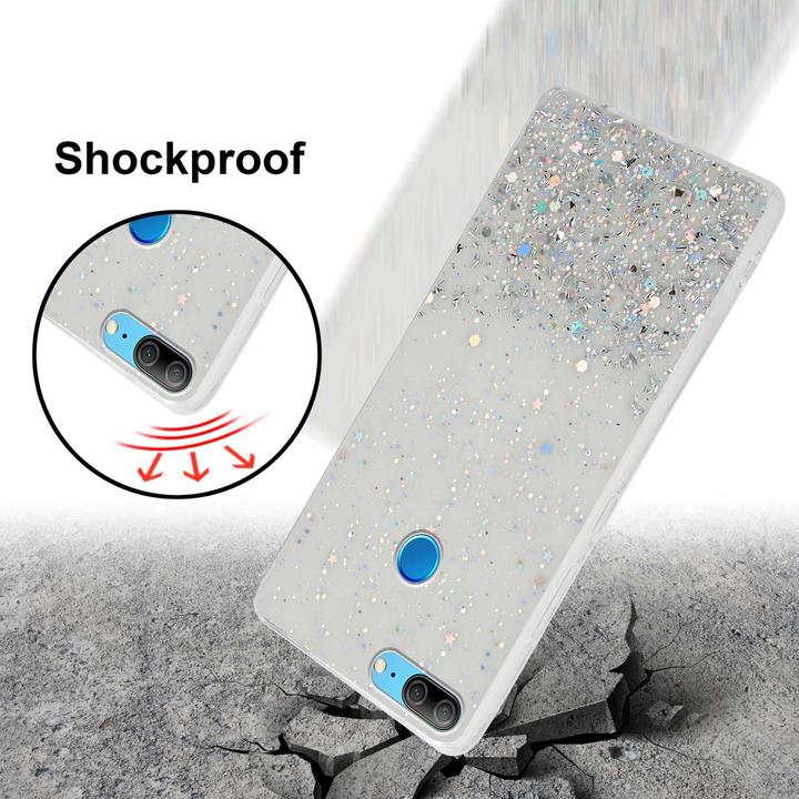Image du produit Cadorabo Housse en TPU avec paillettes pour Honor 9 LITE (Honor 9 Lite)
