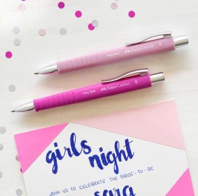 Actual product image Faber-Castell Poly Ball XB (Pink, 1 x)