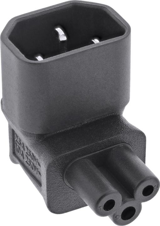 InLine Netzadapter IEC 60320 C14 / C5 (C14, C14, C5)
