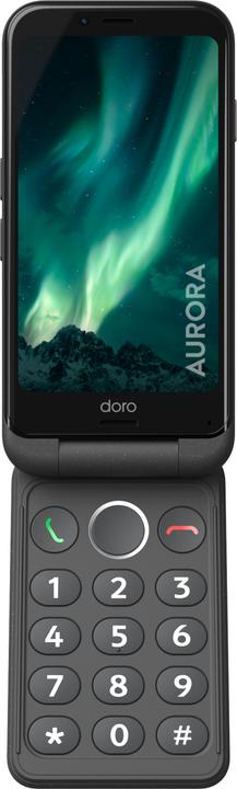 Actual product image Doro Aurora 21 (64 GB, Graphites, 4.50", 13 Mpx, 4G)