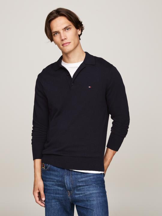 Immagine prodotto Tommy Hilfiger Trui met kasjmier - Heren - Donkerblauw - Maat M (M)